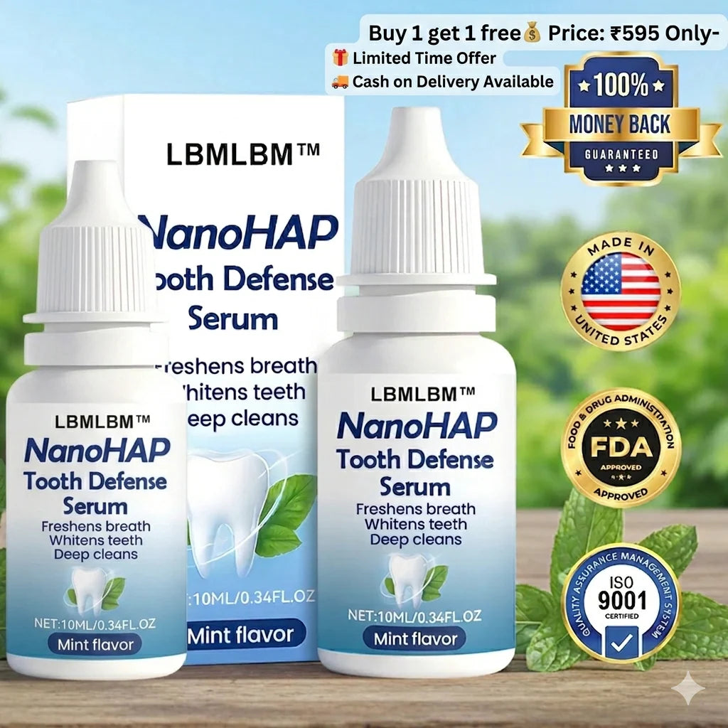 NanoHAP Oral Defense Serum – Professional Tooth Care Solution